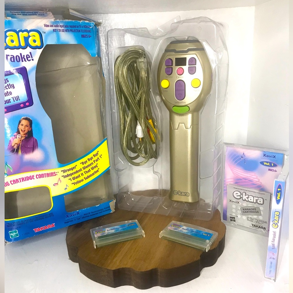 Vintage Hasbro E-Kara Kareoke Toy